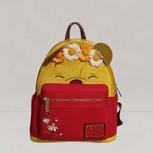Loungefly Disney Winnie the Pooh Flower Crown Mini Backpack